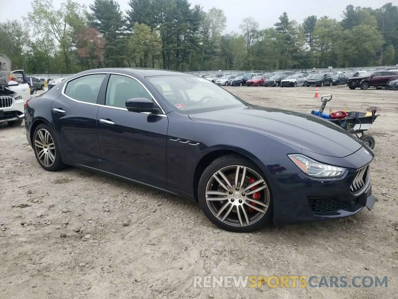 4 Фотография поврежденного автомобиля ZAM57YTA0K1335806 MASERATI ALL MODELS 2019