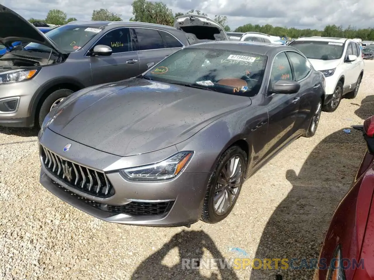 2 Фотография поврежденного автомобиля ZAM57YTL7K1319538 MASERATI ALL MODELS 2019