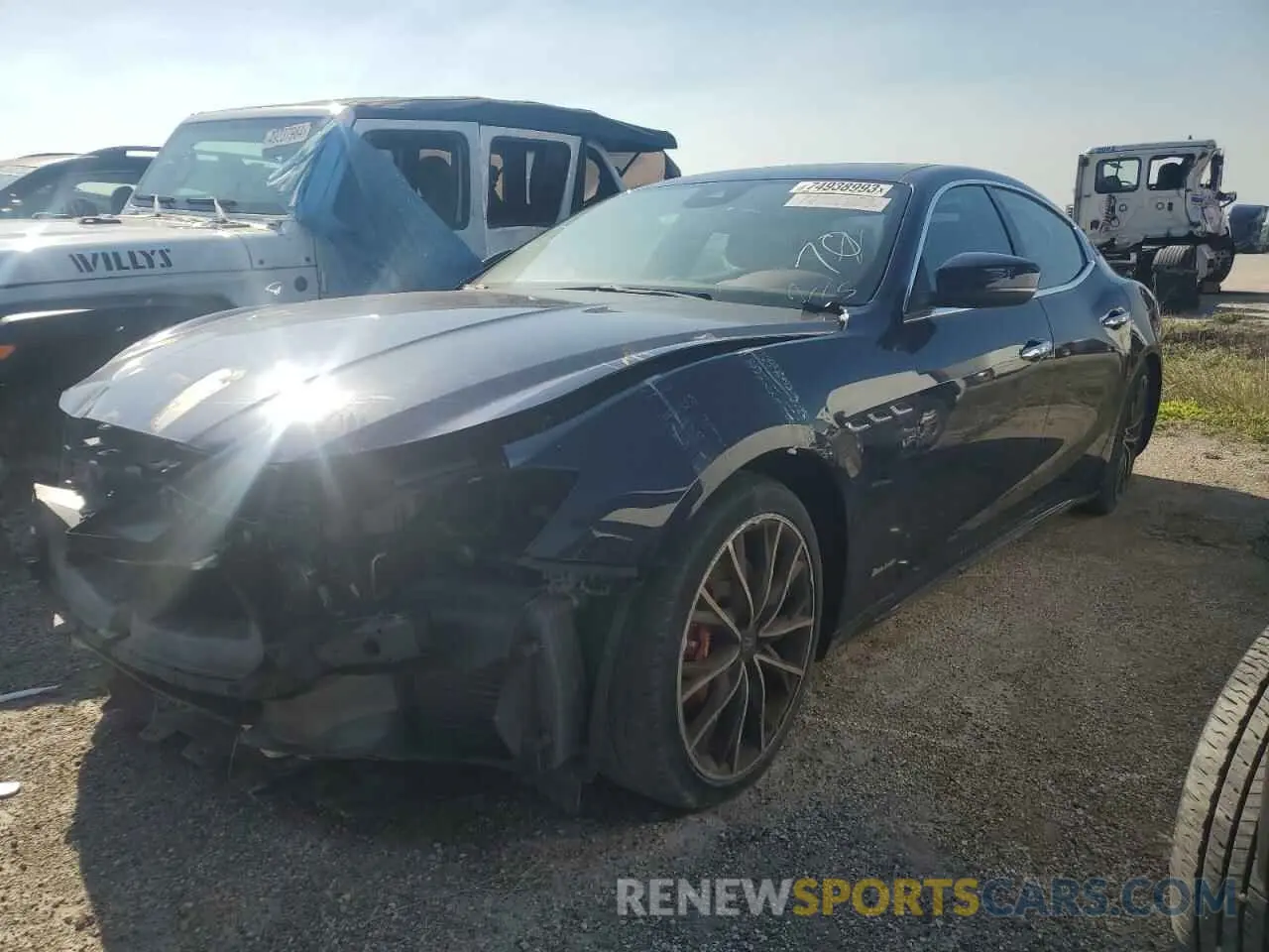 1 Фотография поврежденного автомобиля ZAM57YTLXK1314852 MASERATI ALL MODELS 2019
