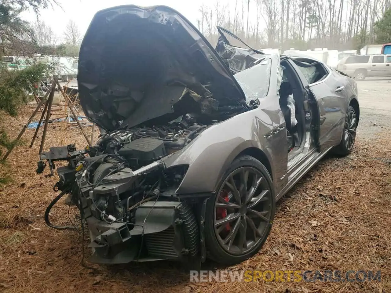 1 Photograph of a damaged car ZAM57YTS5K1339861 MASERATI ALL MODELS 2019