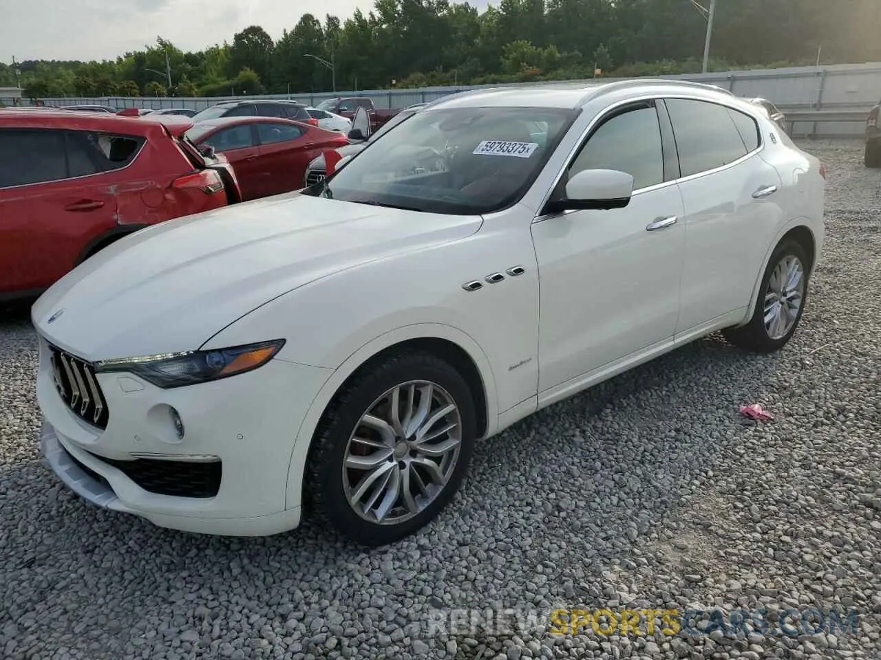 1 Photograph of a damaged car ZN661XUL3KX332835 MASERATI ALL MODELS 2019
