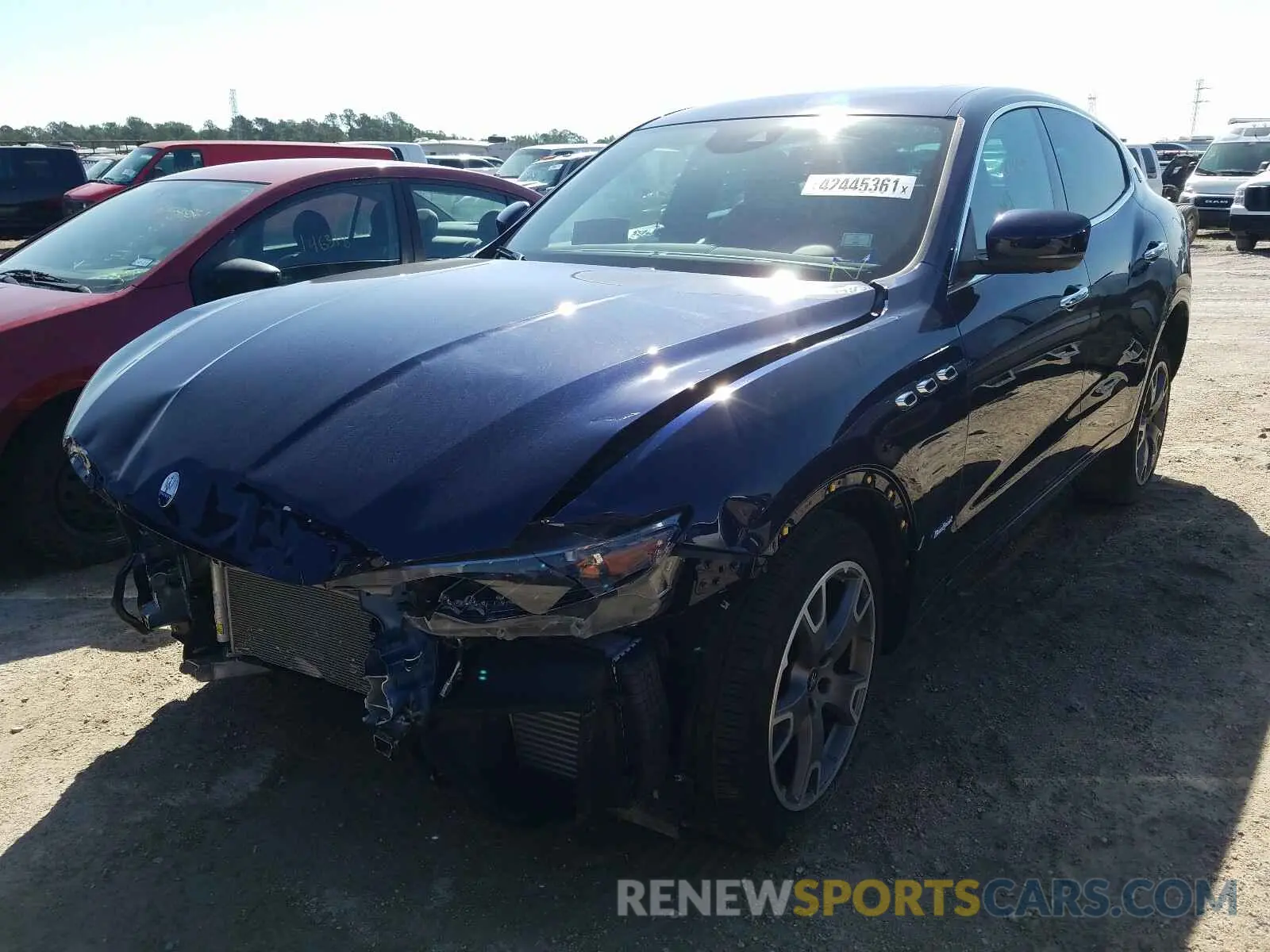 2 Photograph of a damaged car ZN661XUS8KX338623 MASERATI ALL MODELS 2019