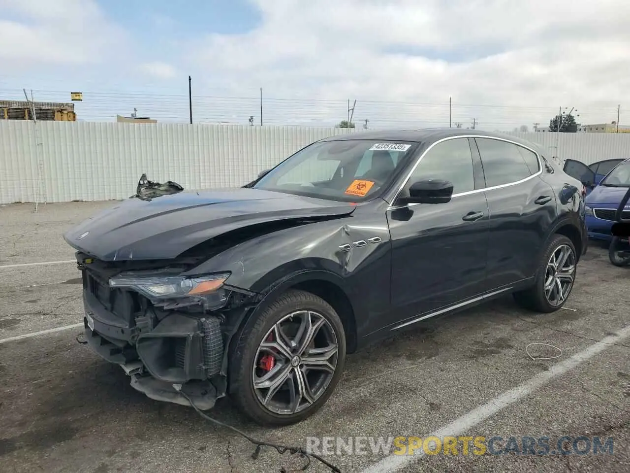 1 Photograph of a damaged car ZN661ZUA1KX321875 MASERATI ALL MODELS 2019