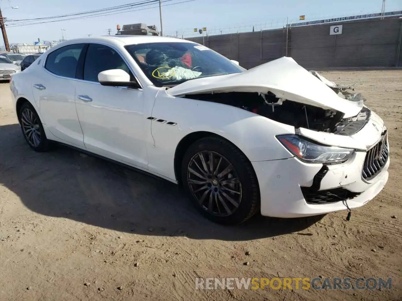 1 Photograph of a damaged car ZAM57XSA7L1344449 MASERATI ALL MODELS 2020