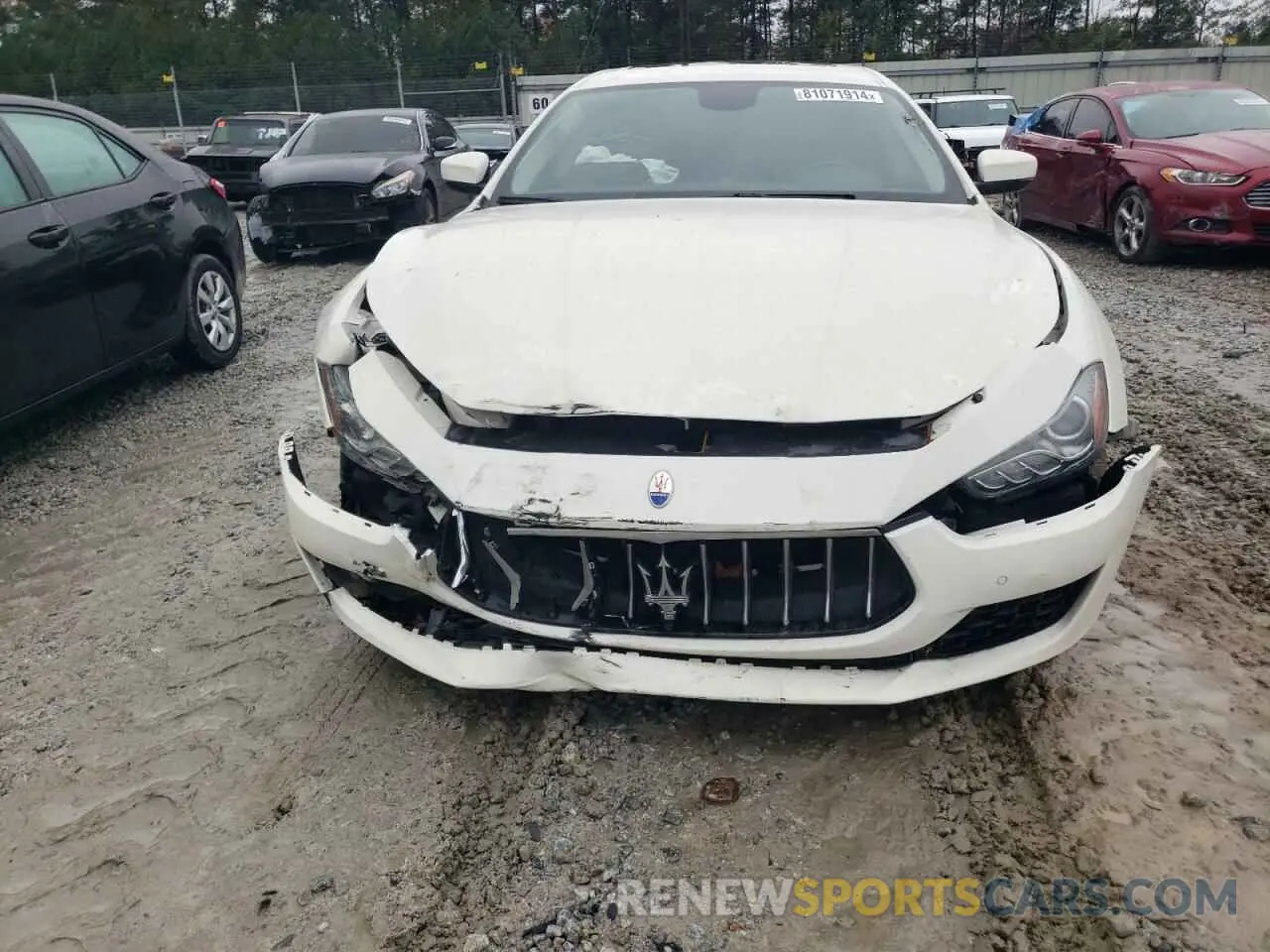 5 Photograph of a damaged car ZAM57YTA5L1344292 MASERATI ALL MODELS 2020