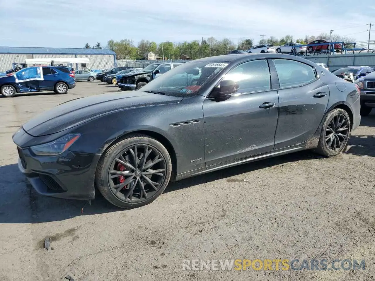 1 Photograph of a damaged car ZAM57YTS1L1351135 MASERATI ALL MODELS 2020