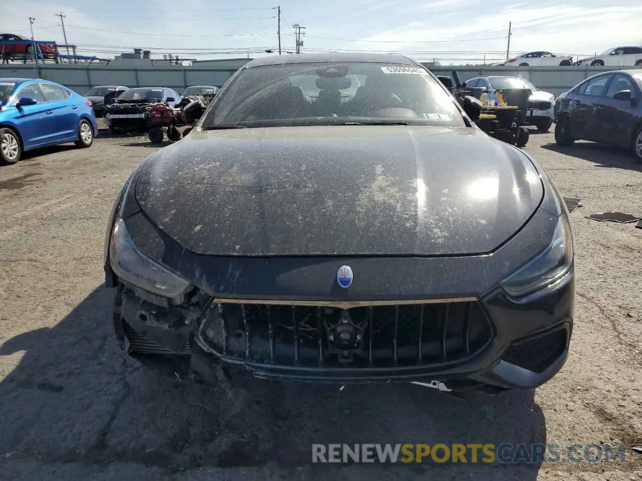 5 Photograph of a damaged car ZAM57YTS1L1351135 MASERATI ALL MODELS 2020