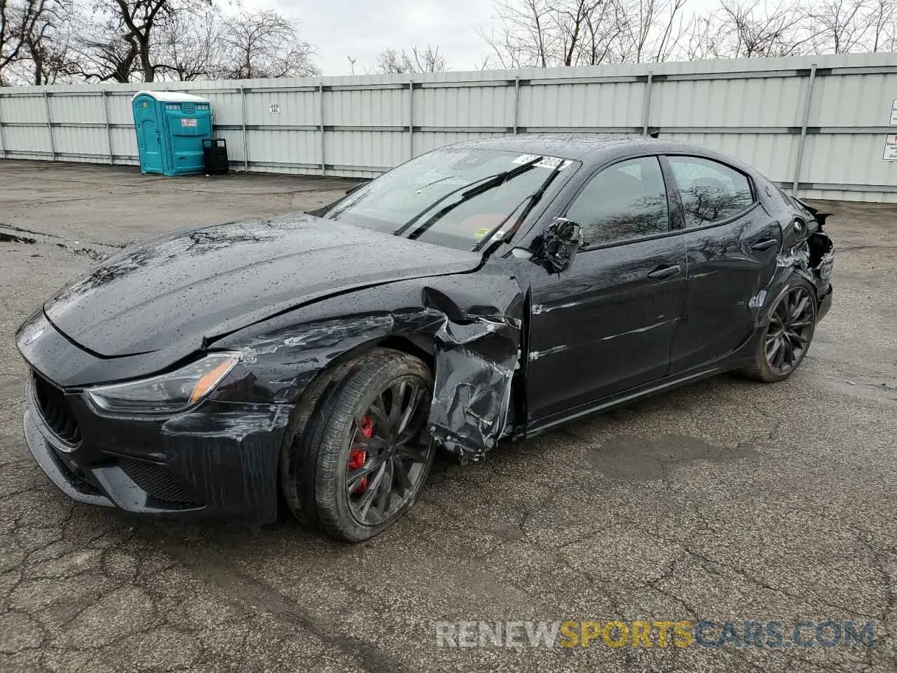 1 Photograph of a damaged car ZAM57YTS3L1350407 MASERATI ALL MODELS 2020