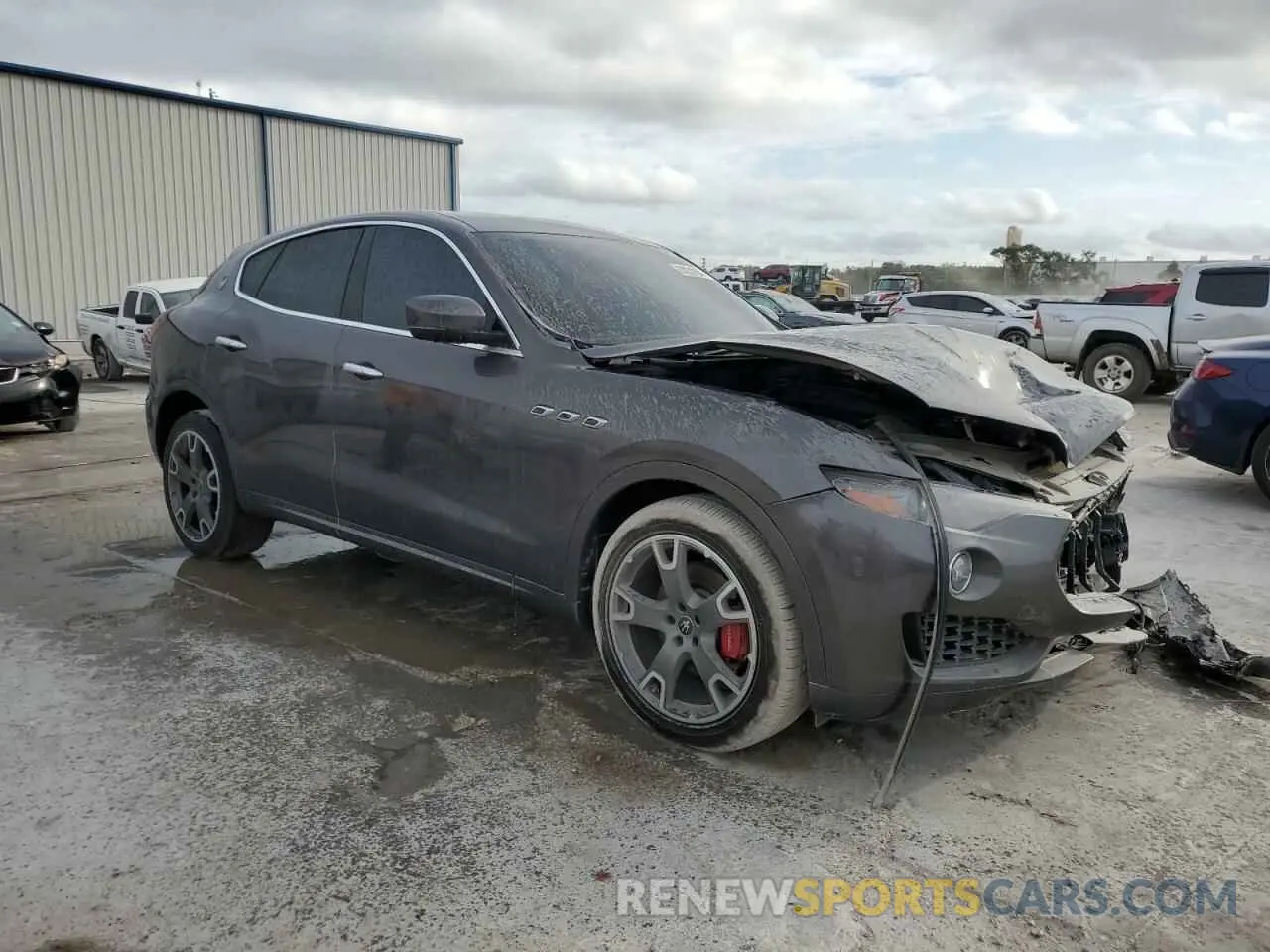 4 Photograph of a damaged car ZN661XUA8MX364794 MASERATI ALL MODELS 2021