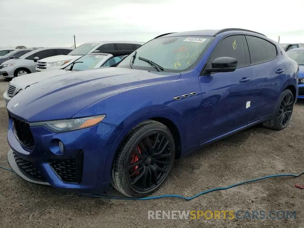 1 Photograph of a damaged car ZN661YUA5MX357873 MASERATI ALL MODELS 2021