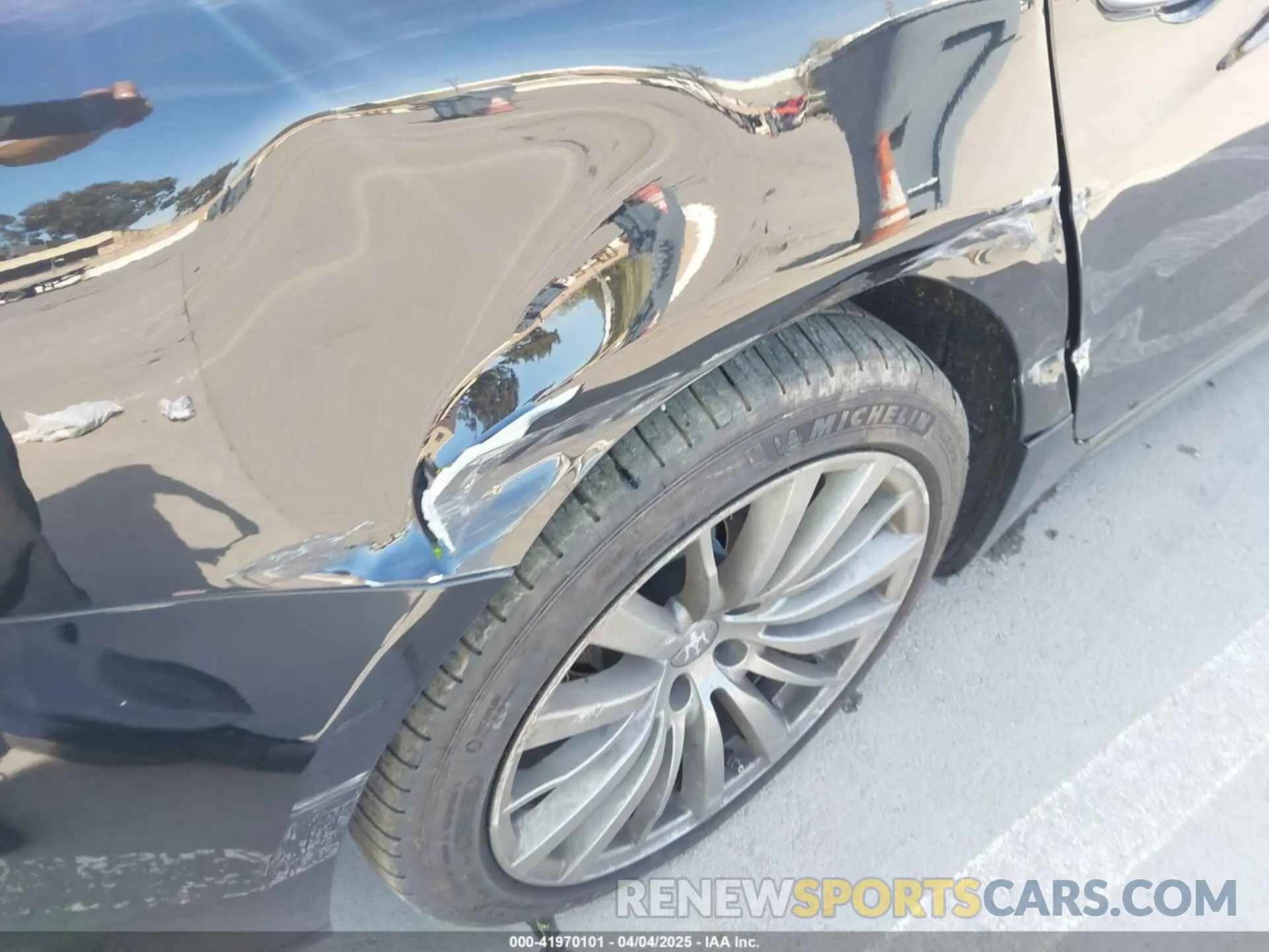 6 Фотография поврежденного автомобиля ZAM57XSA5K1328183 MASERATI GHIBLI 2019
