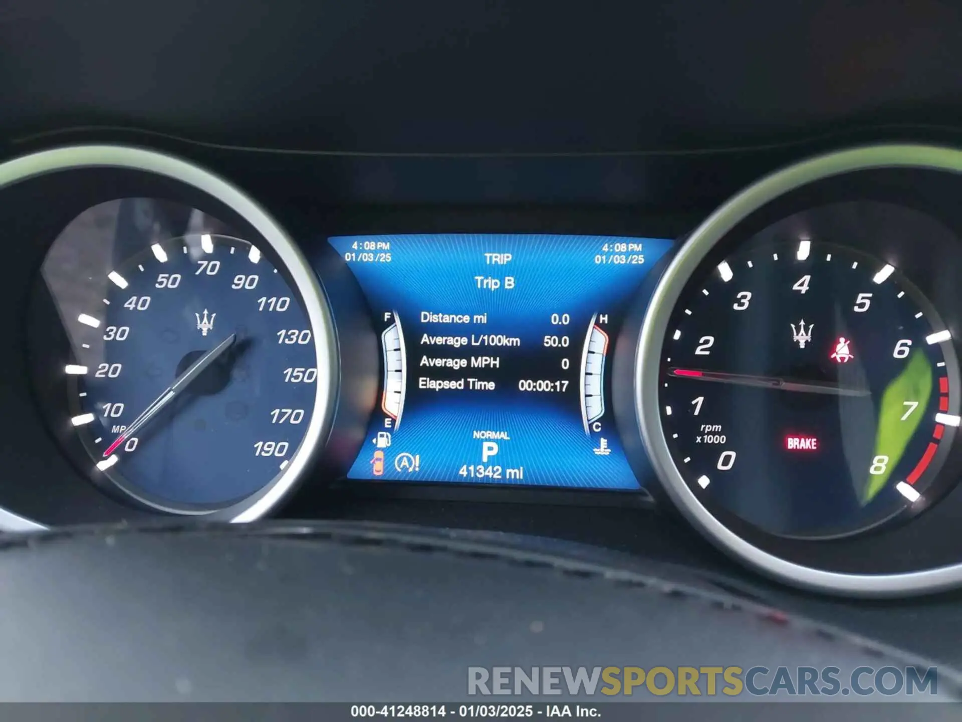 7 Photograph of a damaged car ZAM57XSA9K1322970 MASERATI GHIBLI 2019