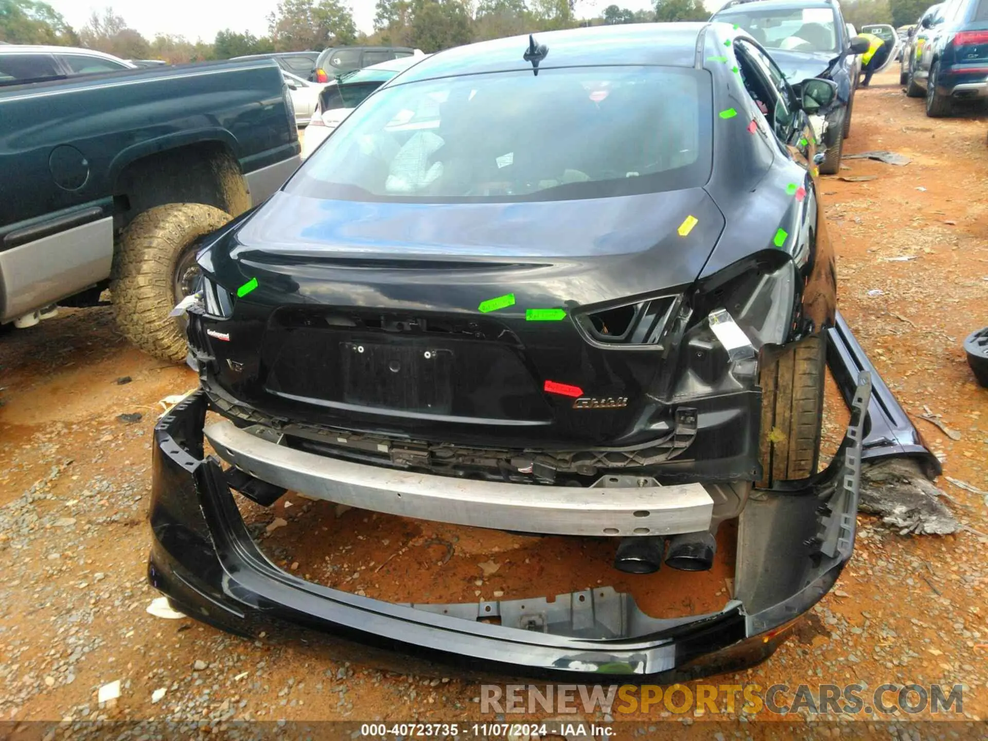 16 Photograph of a damaged car ZAM57ZST1NX399931 MASERATI GHIBLI 2022