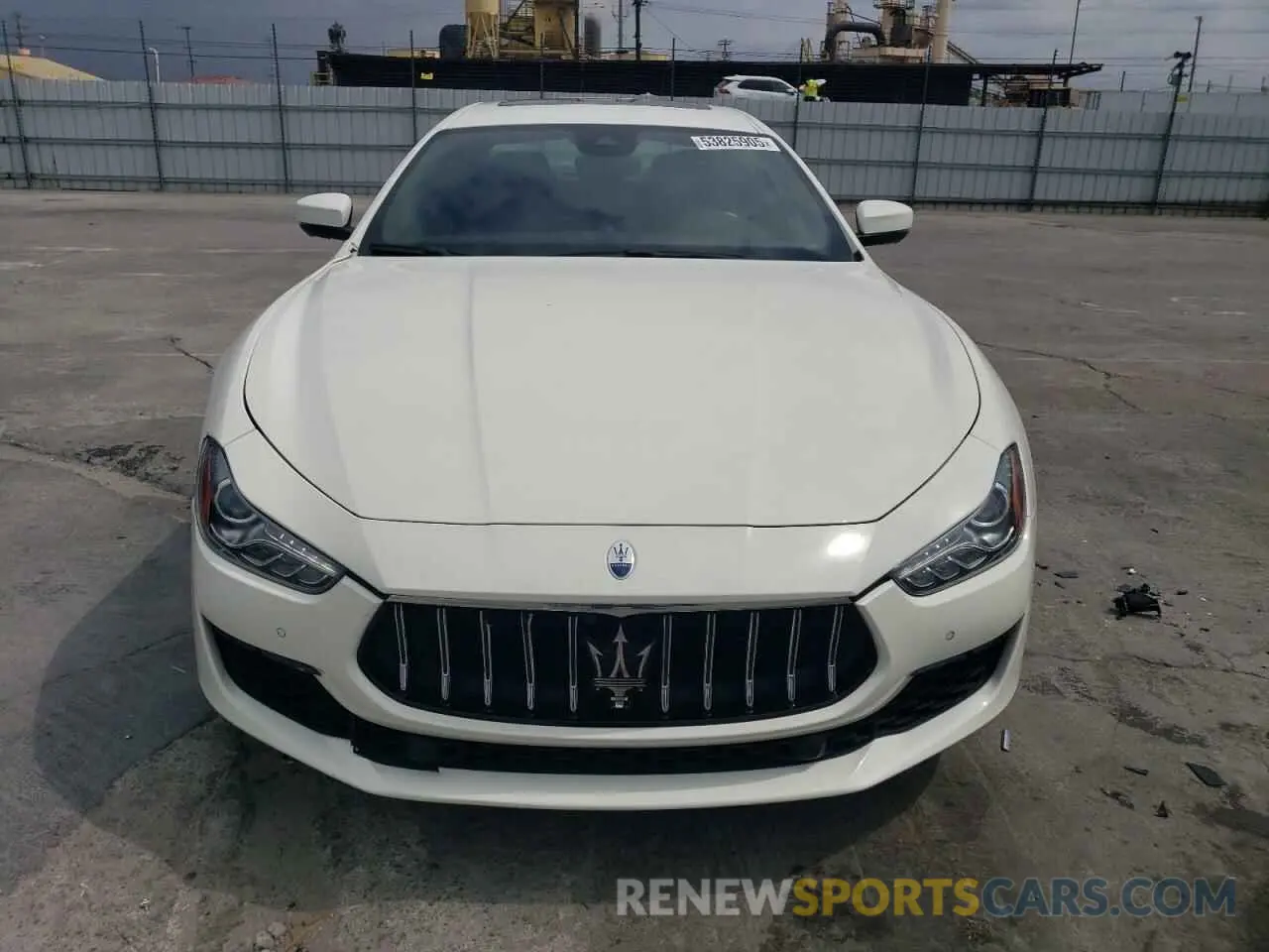 5 Photograph of a damaged car ZAM57XSAXN1390716 MASERATI GHIBLI BAS 2022