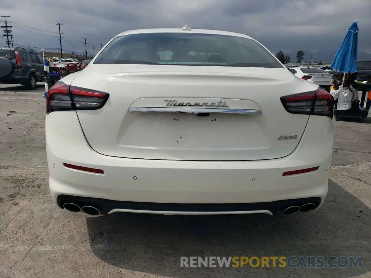 6 Photograph of a damaged car ZAM57XSAXN1390716 MASERATI GHIBLI BAS 2022