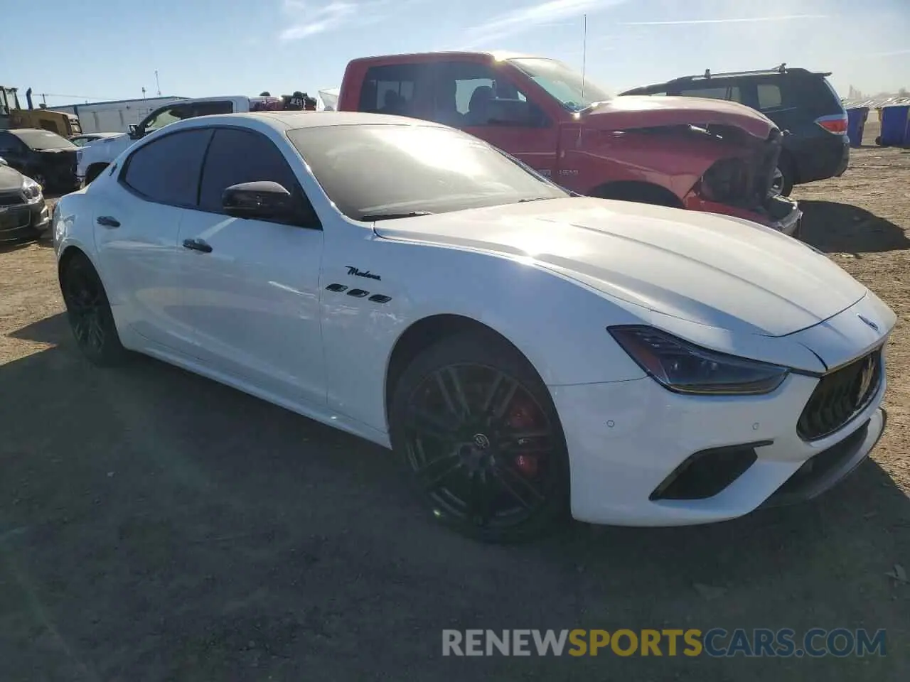 4 Фотография поврежденного автомобиля ZAM57YTM0NX399940 MASERATI GHIBLI MOD 2022