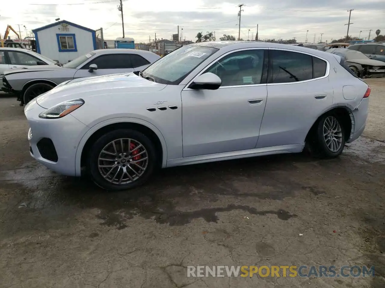 1 Photograph of a damaged car ZN682AVA8P7416284 MASERATI GRECALE GT 2023