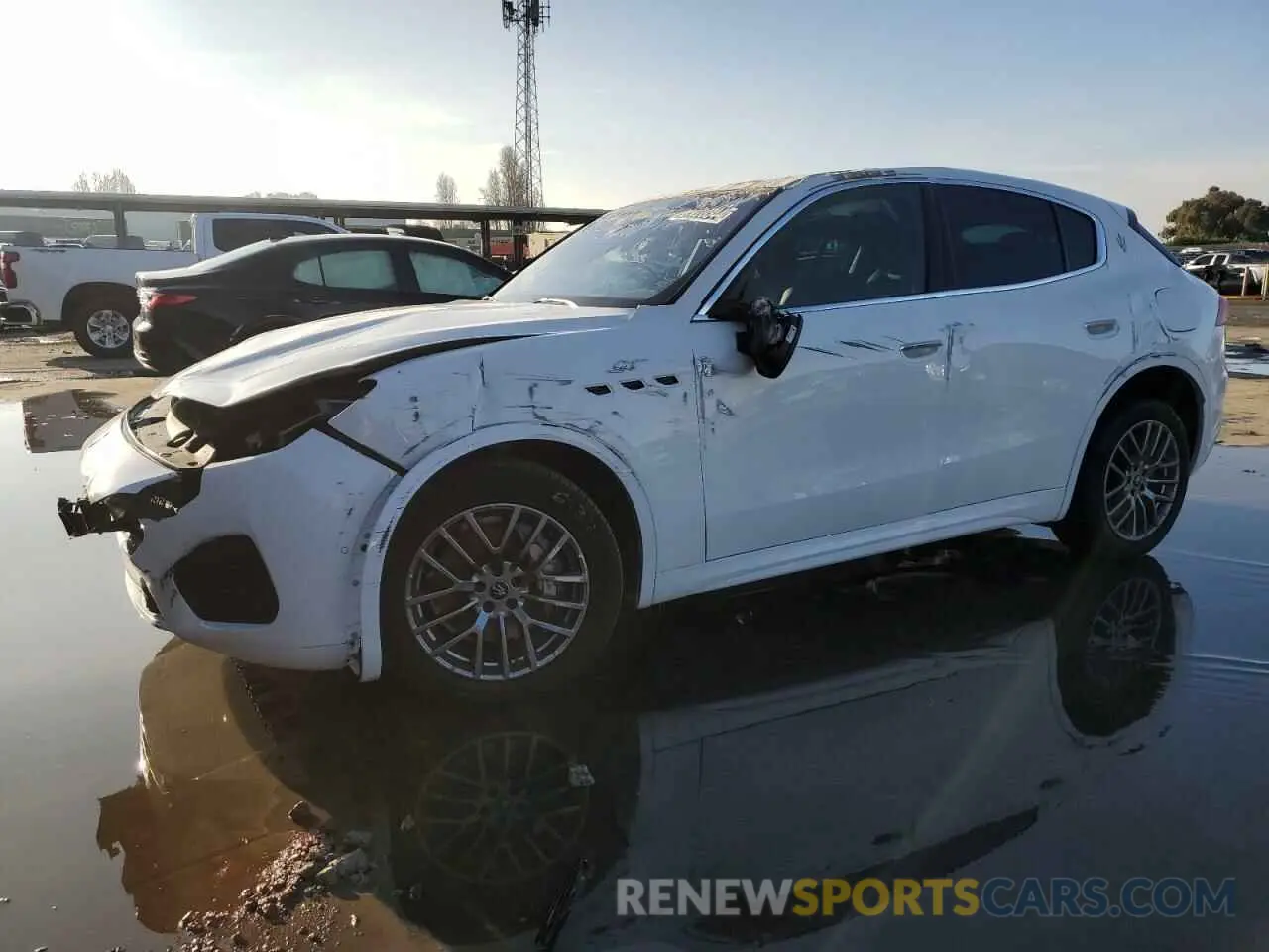 1 Photograph of a damaged car ZN6PMDAA4R7449265 MASERATI GRECALE GT 2024