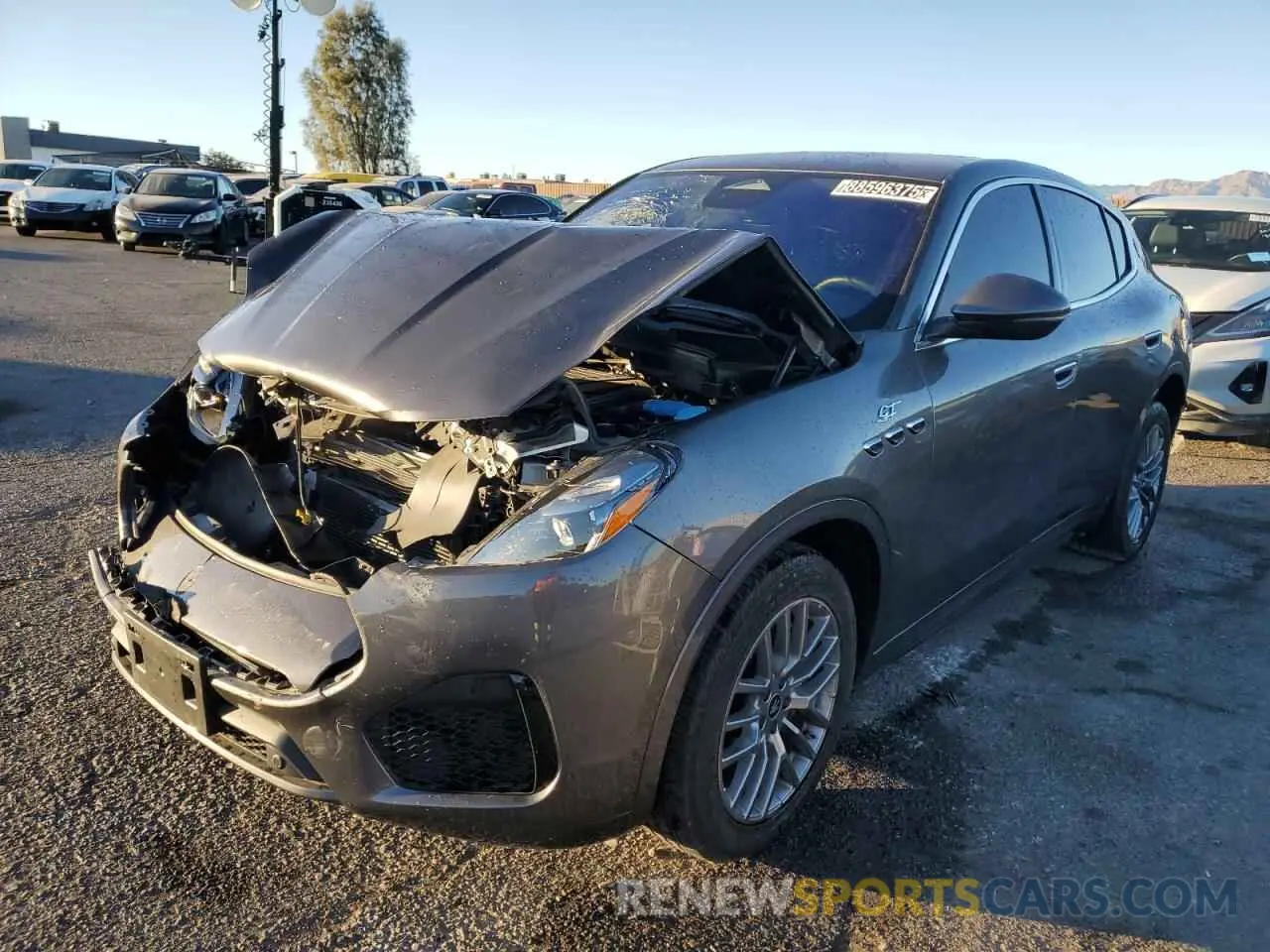 1 Photograph of a damaged car ZN6PMDAA4R7450352 MASERATI GRECALE GT 2024