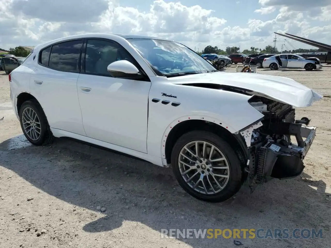 4 Photograph of a damaged car ZN682AVMXP7417530 MASERATI GRECALE MO 2023