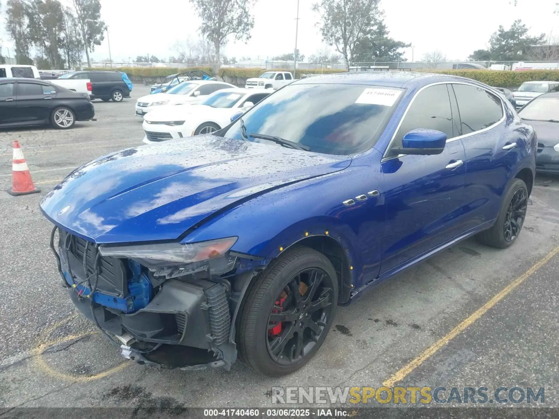 2 Photograph of a damaged car ZN661XUA0KX317532 MASERATI LEVANTE 2019