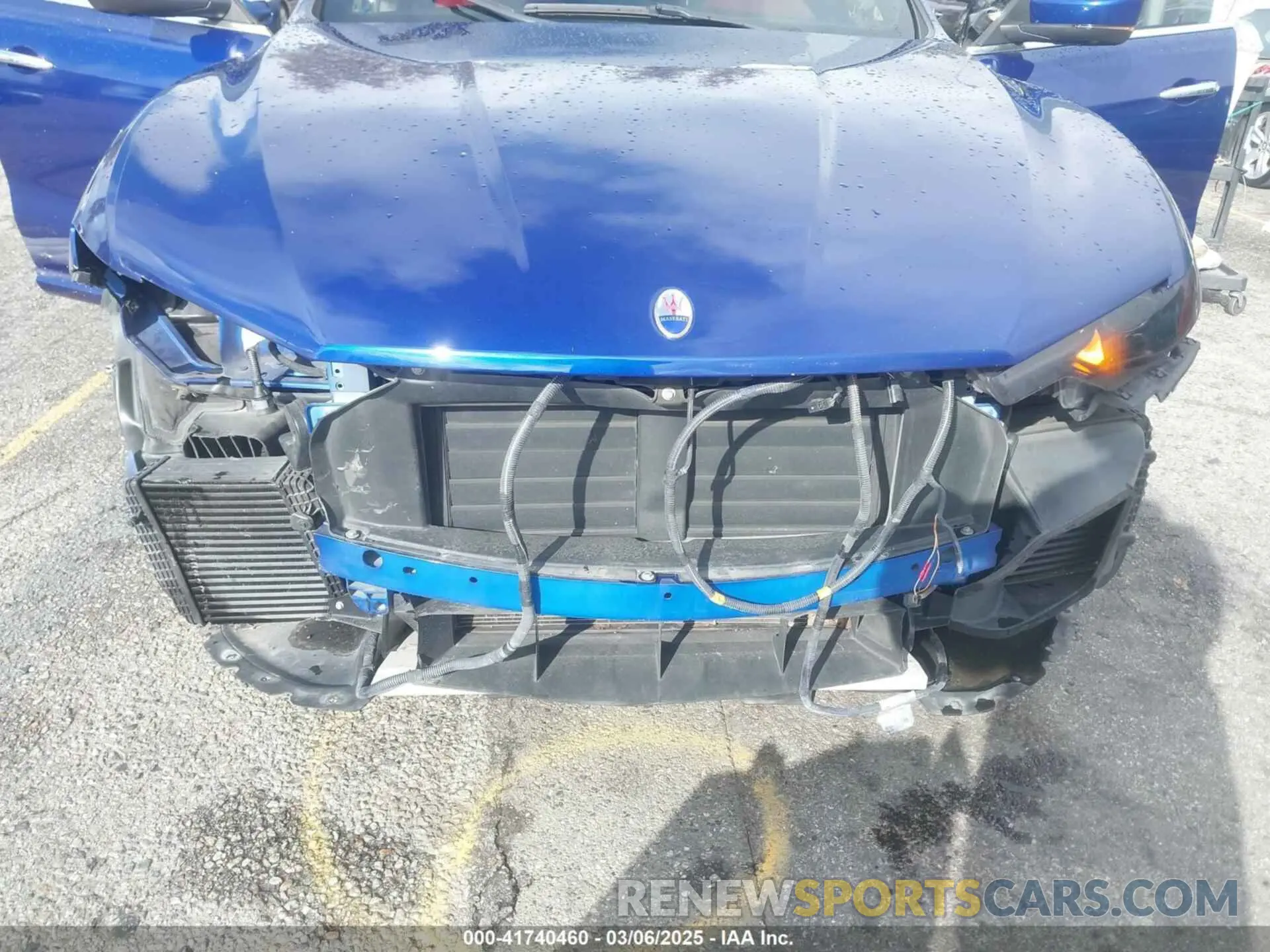 6 Photograph of a damaged car ZN661XUA0KX317532 MASERATI LEVANTE 2019