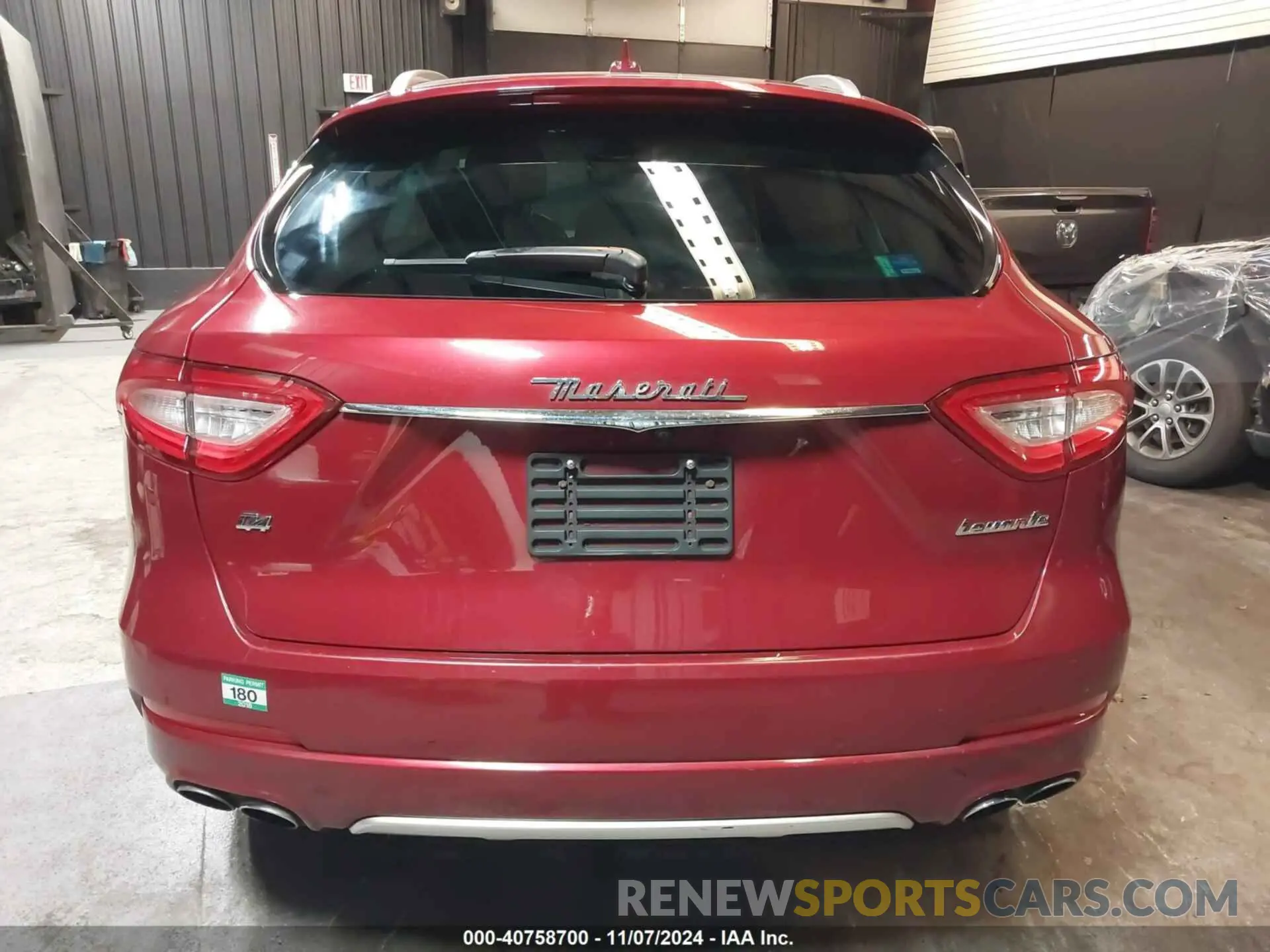 16 Photograph of a damaged car ZN661XUL4LX343876 MASERATI LEVANTE 2020