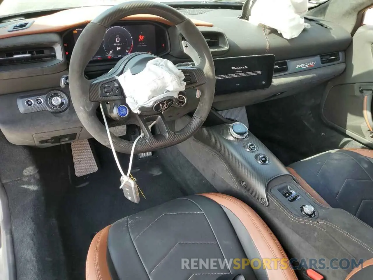 8 Фотография поврежденного автомобиля ZAMBMRAB9P0436014 MASERATI MC20 2023