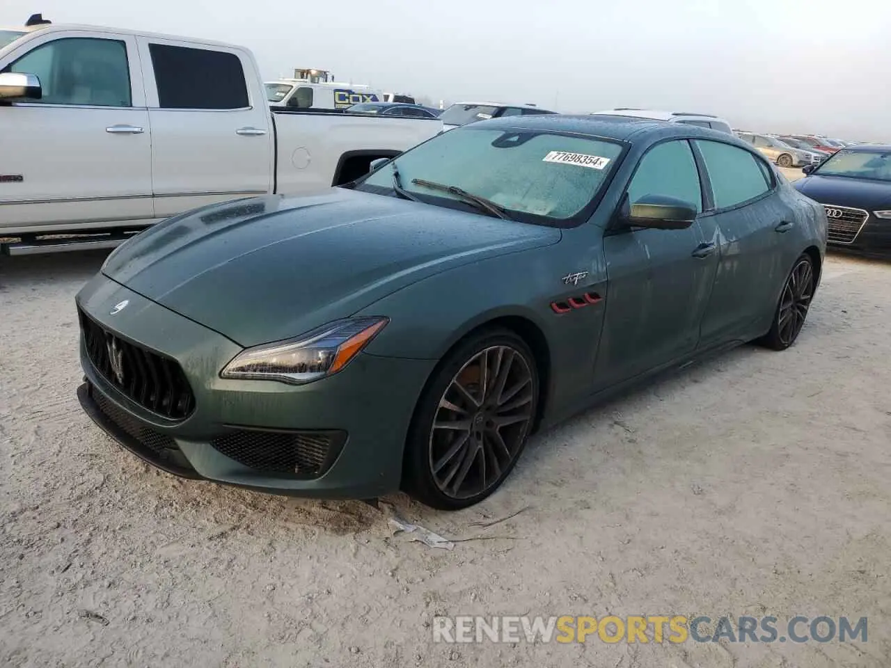 1 Фотография поврежденного автомобиля ZAM56ZPT4N1382393 MASERATI QUATTROPOR 2022