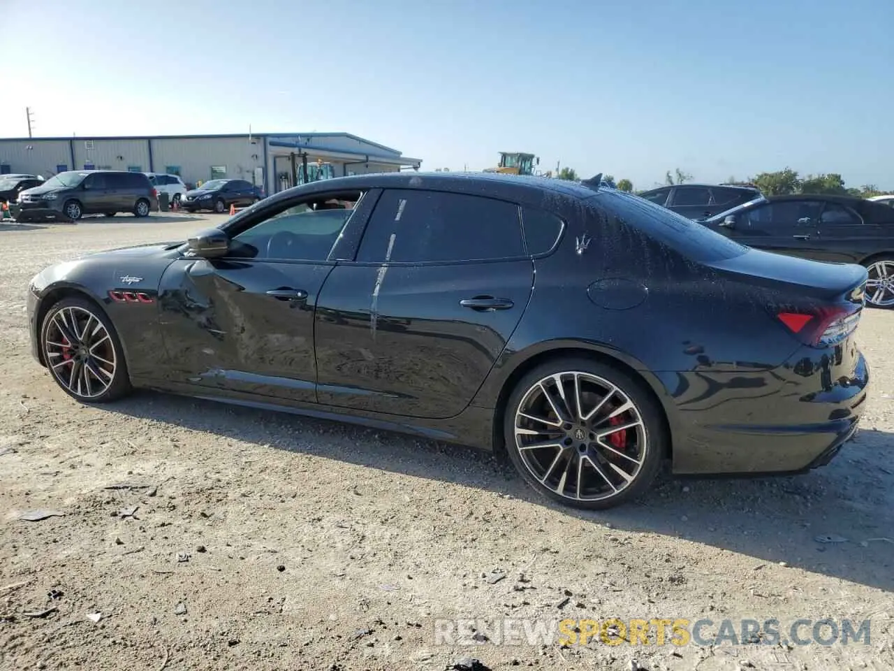 2 Photograph of a damaged car ZAM56ZPT5PX420441 MASERATI QUATTROPOR 2023