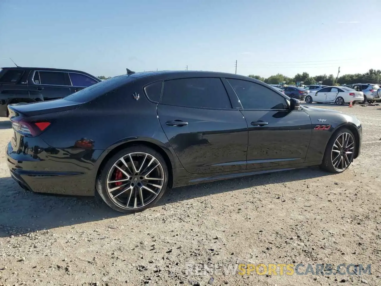3 Photograph of a damaged car ZAM56ZPT5PX420441 MASERATI QUATTROPOR 2023