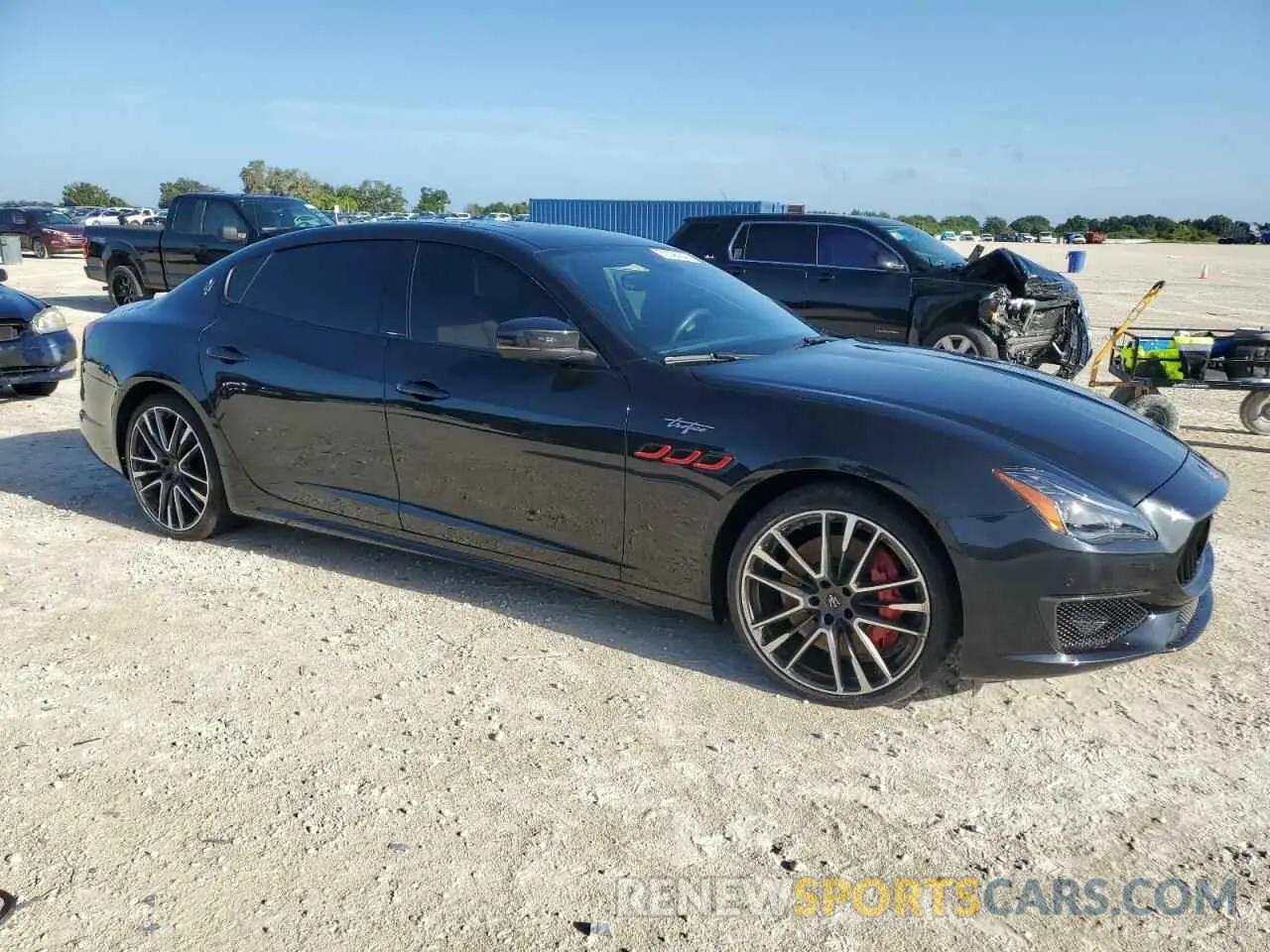 4 Photograph of a damaged car ZAM56ZPT5PX420441 MASERATI QUATTROPOR 2023