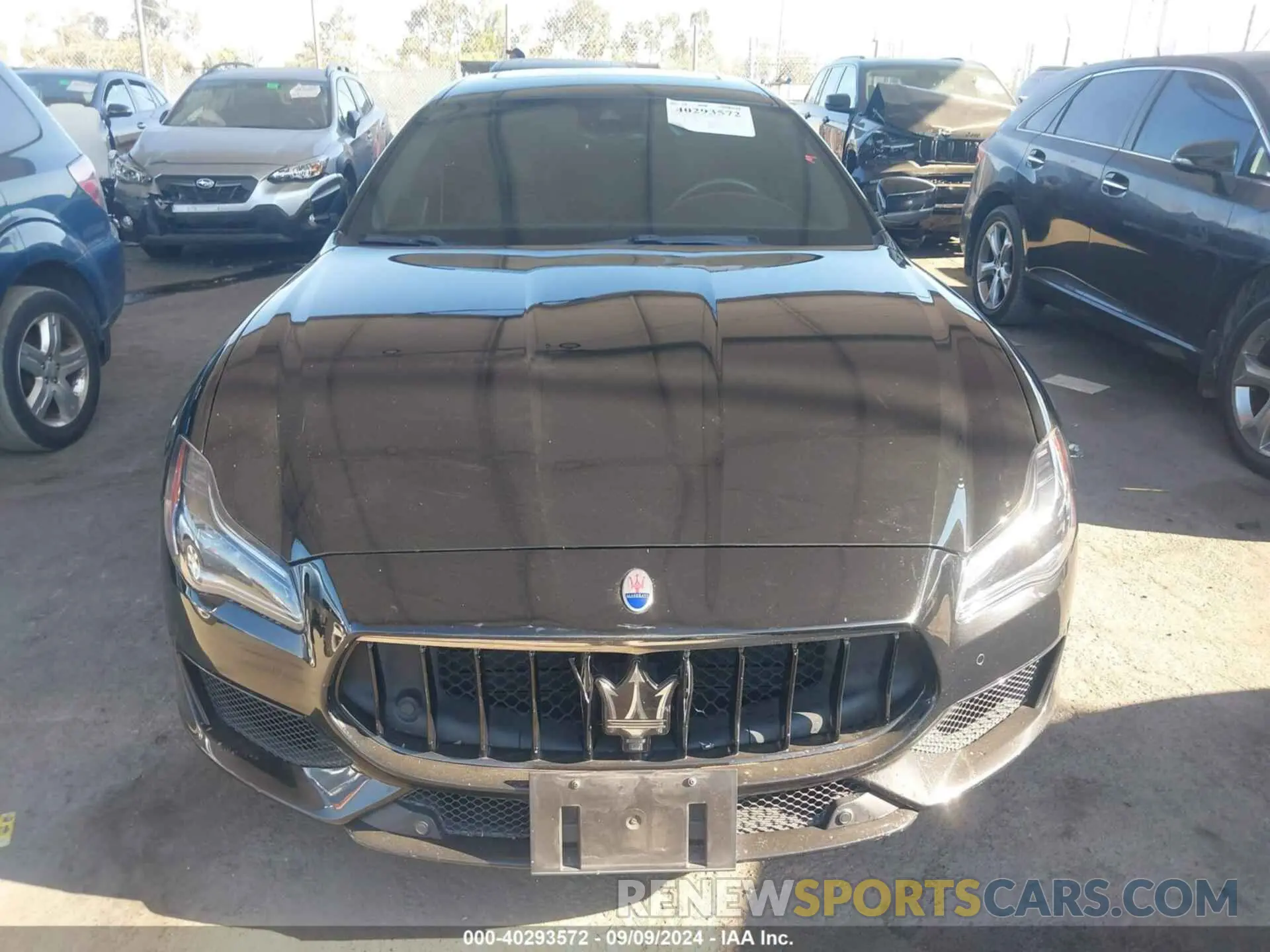12 Фотография поврежденного автомобиля ZAM56YRS2K1317097 MASERATI QUATTROPORTE 2019