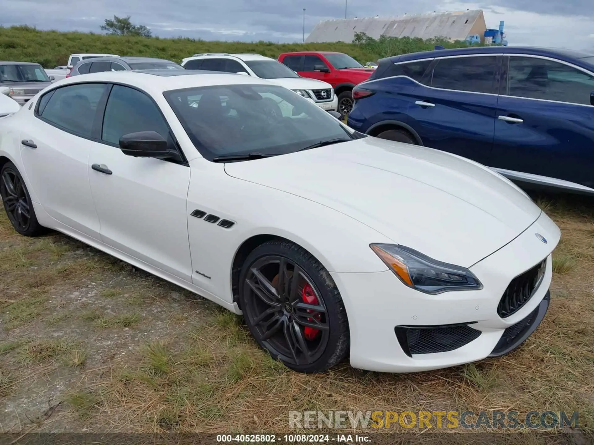 1 Photograph of a damaged car ZAM56YPS8M1362972 MASERATI QUATTROPORTE 2021
