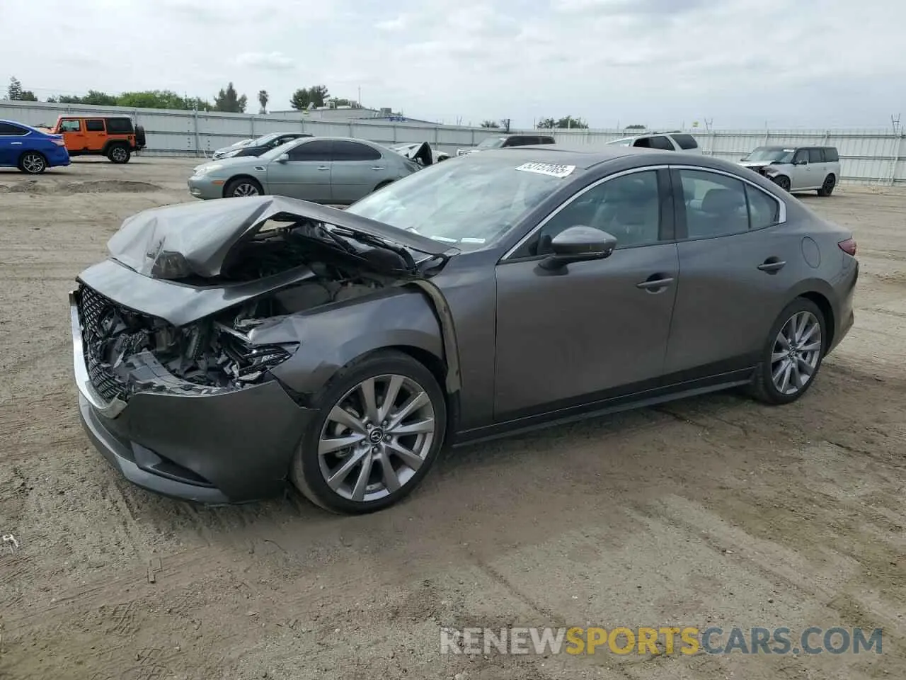 1 Фотография поврежденного автомобиля 3MZBPACM0KM100105 MAZDA 3 2019
