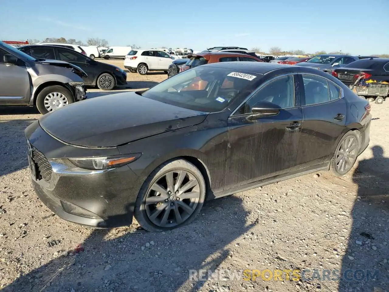 1 Photograph of a damaged car 3MZBPAEM4KM105188 MAZDA 3 2019