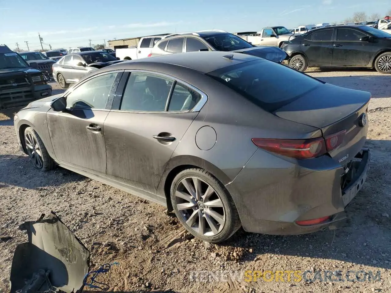 2 Photograph of a damaged car 3MZBPAEM4KM105188 MAZDA 3 2019
