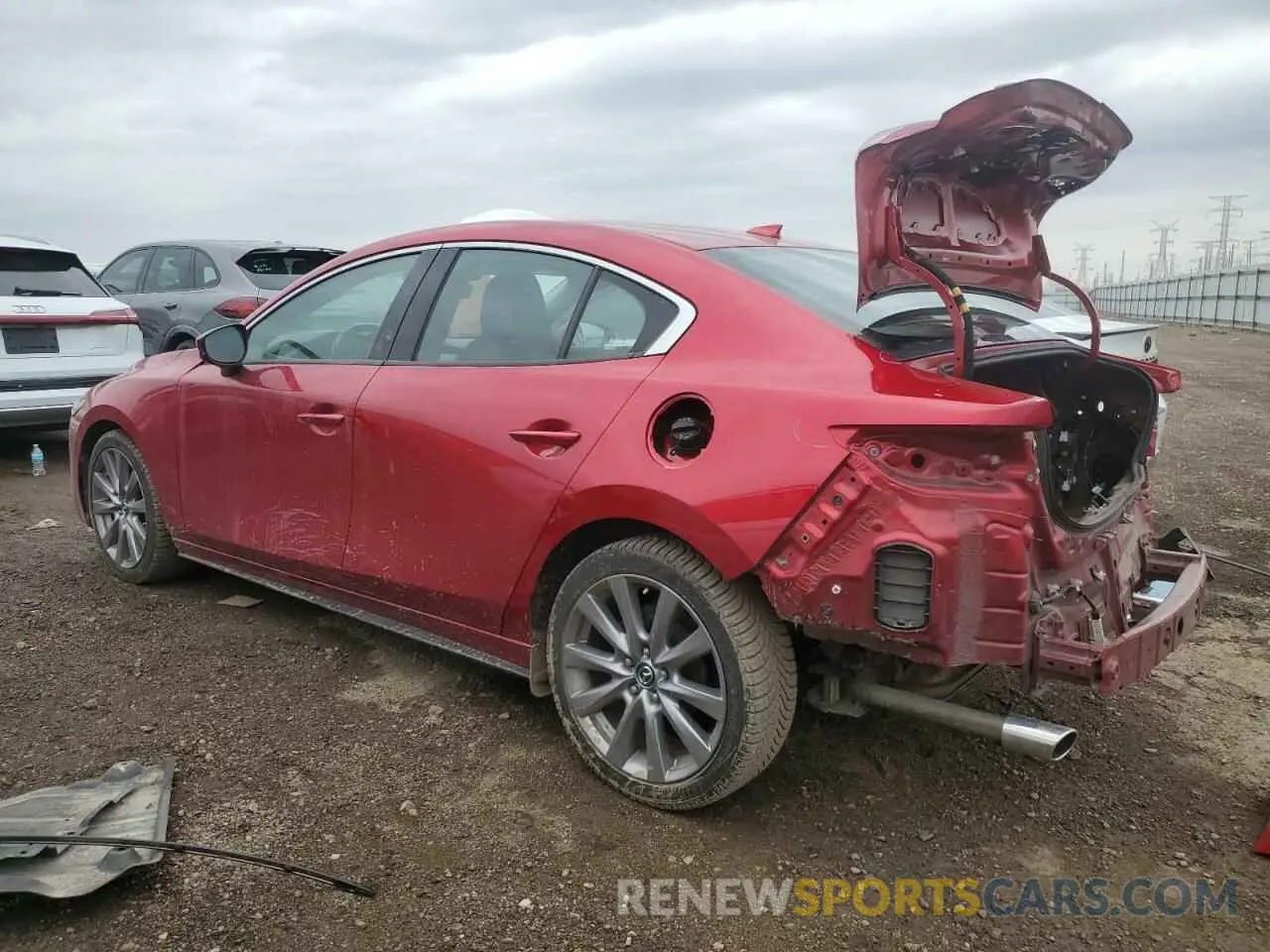 2 Photograph of a damaged car 3MZBPAEM6KM103409 MAZDA 3 2019