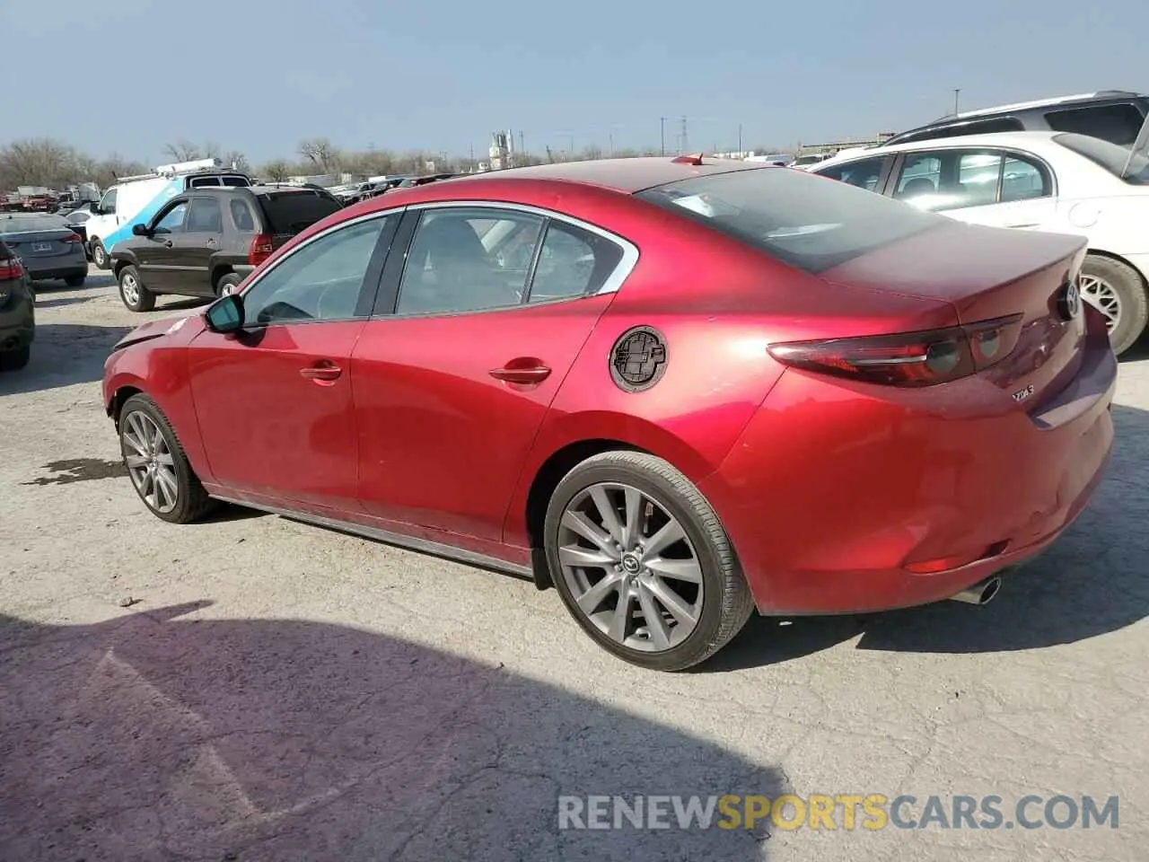2 Photograph of a damaged car 3MZBPAEM6KM103443 MAZDA 3 2019
