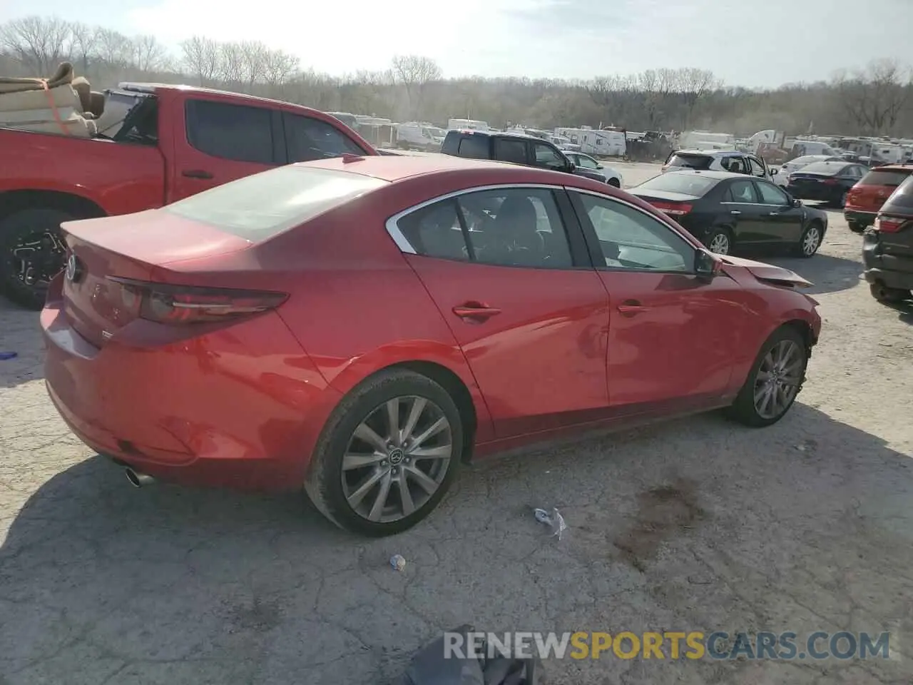 3 Photograph of a damaged car 3MZBPAEM6KM103443 MAZDA 3 2019
