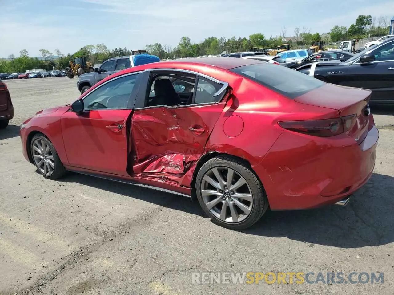 2 Фотография поврежденного автомобиля JM1BPACL0K1108387 MAZDA 3 2019