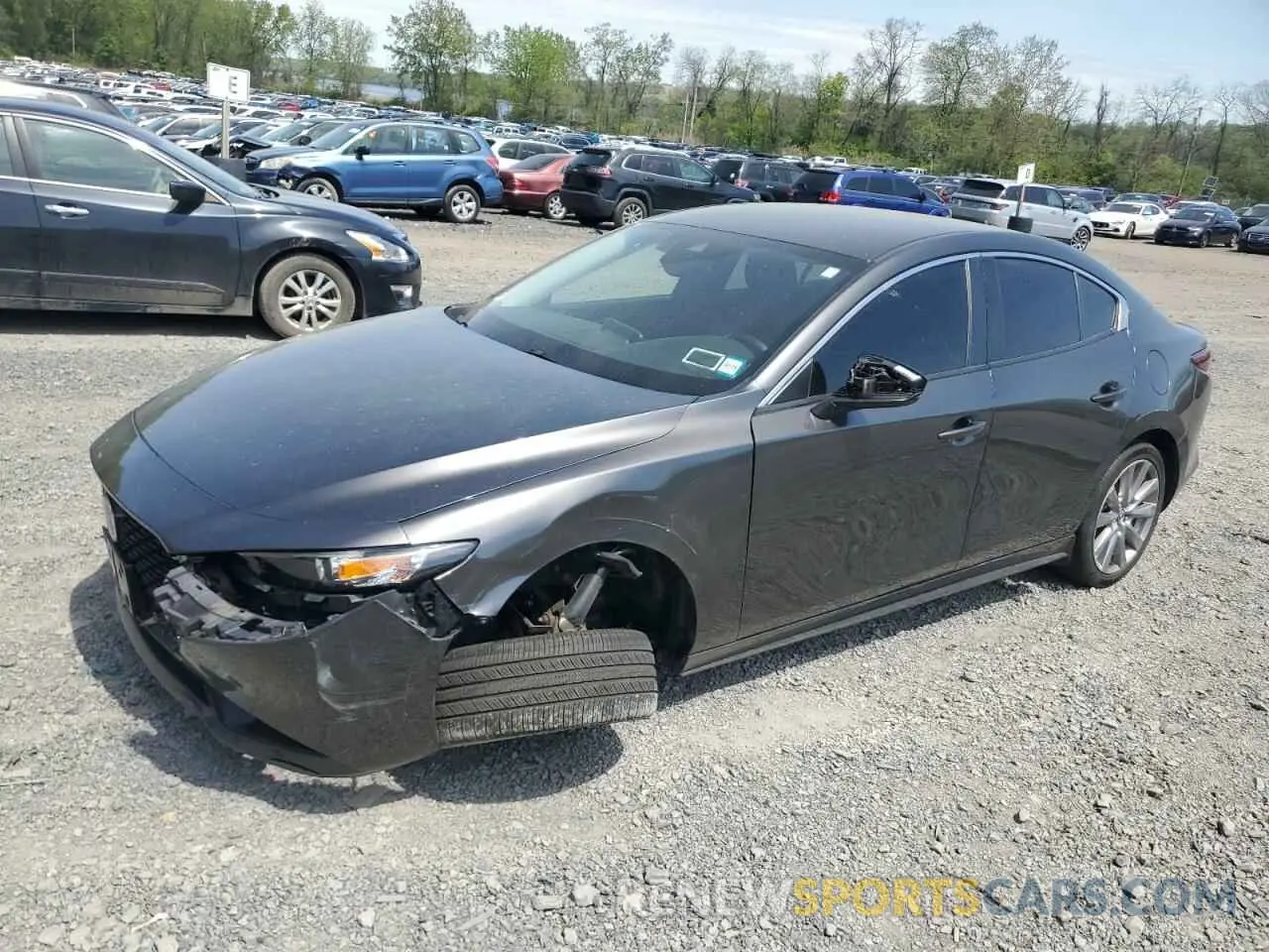 1 Фотография поврежденного автомобиля JM1BPACL4K1108246 MAZDA 3 2019