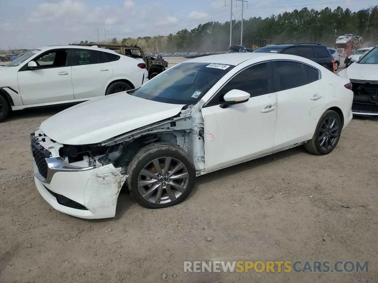 1 Фотография поврежденного автомобиля JM1BPACL5K1110913 MAZDA 3 2019
