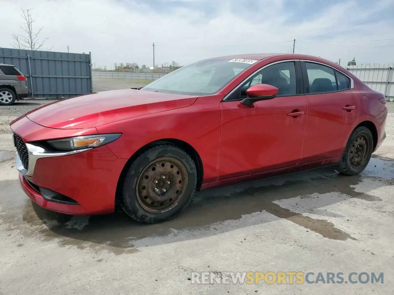1 Photograph of a damaged car JM1BPACL8K1126667 MAZDA 3 2019