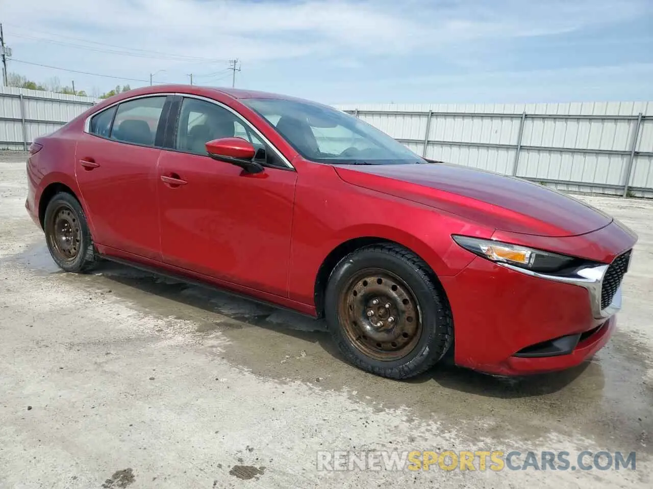 4 Photograph of a damaged car JM1BPACL8K1126667 MAZDA 3 2019