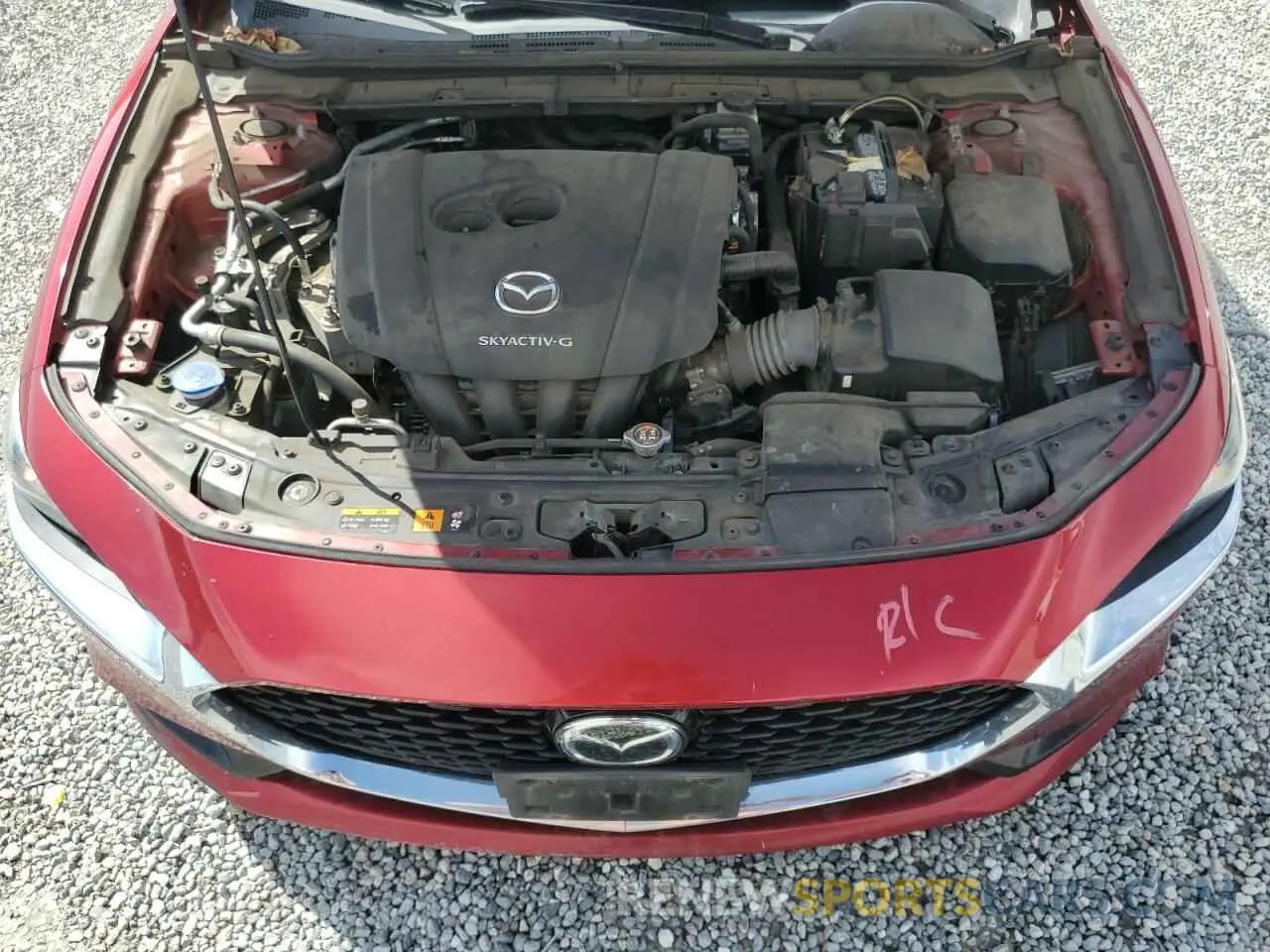 11 Фотография поврежденного автомобиля JM1BPACL9K1109053 MAZDA 3 2019