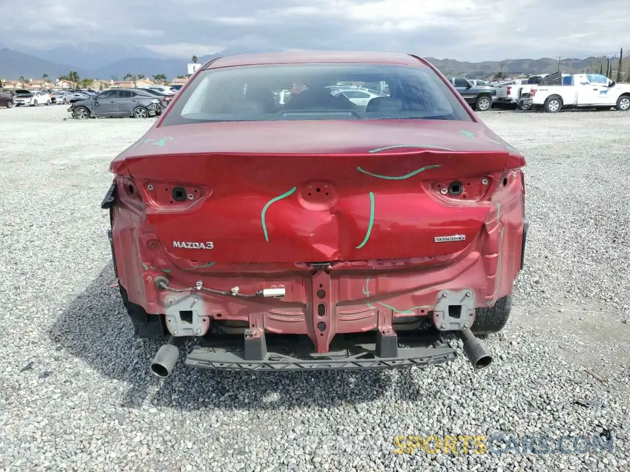 6 Фотография поврежденного автомобиля JM1BPACL9K1109053 MAZDA 3 2019