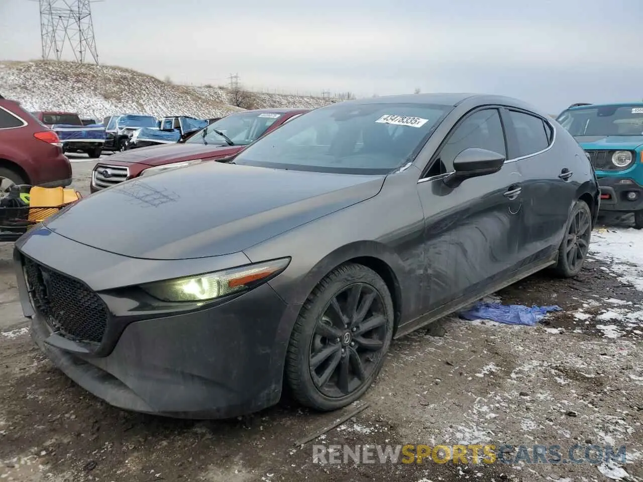 1 Фотография поврежденного автомобиля JM1BPANM3K1139980 MAZDA 3 2019