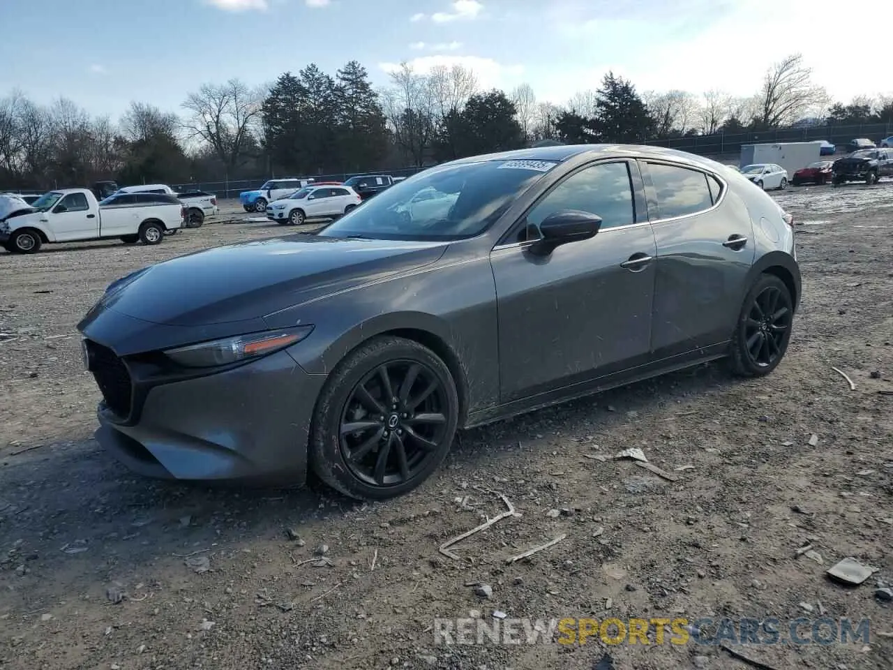 1 Photograph of a damaged car JM1BPANM4K1145514 MAZDA 3 2019