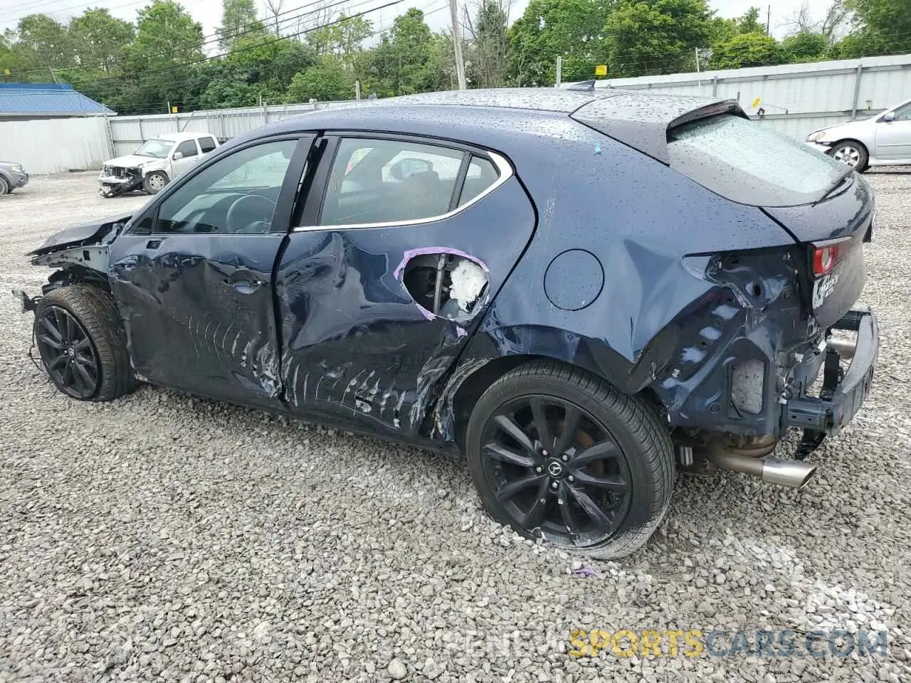 2 Фотография поврежденного автомобиля JM1BPBNM7K1125540 MAZDA 3 2019